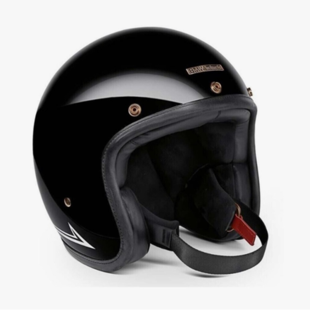 Original BMW Motorcycle Jet Helmet Bowler Heritage